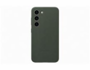 Samsung Kožený zadní kryt pro Samsung Galaxy S23+ Green