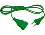 Vánoční stromeček prodlužovací kabel s jednorázovou zásuvkou 1x2p 2,5A 1,5m - PS-11CH/1,5