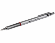 rotring Rapid Pro Ballpoint Pen Chrome with Refill M-Blue
