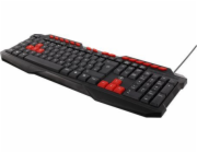 Klávesnice deltac deltac gam-024uk. USB klávesnice Qzerty UK International Black, Orange
