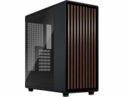 FRACTAL DESIGN skříň North Charcoal Black TG Light Tint, 1x USB 3.1 Typ-C, 2x USB 3.0, bez zdroje, ATX