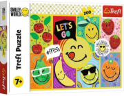 Trefl Puzzle 200 veselého smajlíka