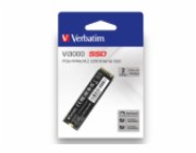 VERBATIM SSD Vi3000 Internal PCIe NVMe M.2 SSD 2TB , W 3000/ R 3300 MB/s
