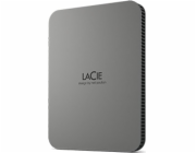 LaCie Mobile Drive STLR4000400 - Apple Exclusive - pevný disk - šifrovaný - 4 TB - externí (přenosný) - USB 3.2 Gen 1 (USB-C konektor) - Self-Encrypting Drive (SED) - šedá space gray - s 3 roky Seagat