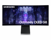 SAMSUNG MT LED LCD Gaming Smart Monitor 34" Odyssey G8 Neo - OLED QHD, prohnutý,1000R,240Hz, 0,1ms,BT,Wifi,Pivot