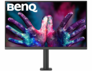BENQ 27" LED PD2705UA/ 3840x2160/ IPS panel/ 1200:1/ 5ms/ HDMI/ DP/ 2x USB-C/ 3x USB/ repro/ Pivot/ černý
