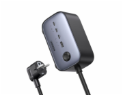UGREEN DigiNest Cube Power Strip (3 AC outlets + 65W 2A2C)