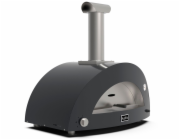 Alfa Forni Moderno 2 Pizze Hybrid-Pizzaofen Ardesia Grey