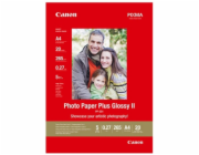 Canon Photo Paper Plus Glossy II PP-201 - Vysoce lesklý - 270 mikronů - 102 x 152 mm - 265 g/m2 - 100 listy fotografický papír - pro MAXIFY GX6040, GX6050, GX7040, GX7050; PIXMA G540, G550, G640, G650