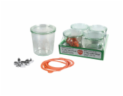 WECK Mold Jar 0,5l Set of 4