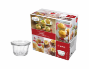 WECK Round Rim Jar Muffin 165ml Set of 6