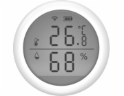 UMAX chytrý senzor teploty a vlhkosti U-Smart Temperature and Humidity Sensor/ Wi-Fi/ Android/ iOS/ CZ app/ bílý