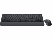 Logitech Signature MK650 Combo for Business - Klávesnice a sada myši - bezdrátový - Bluetooth LE - QWERTY - US mezinárodní - grafit