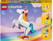 LEGO 31140 Creator 3-in-1 Magisches Einhorn, Konstruktionsspielzeug
