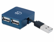 MANHATTAN USB 2.0 Micro Hub, 4 Ports, Bus Power