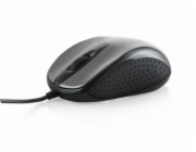 Modecom MC-M4 drátová optická myš, 3 tlačítka, 800 DPI, USB, černo-šedá