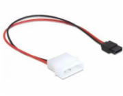 DeLOCK Power 4p St->SATA 6p, kabel