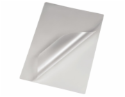 Laminovací fólie 216x303 (mm) - A4, 100ks, 2x 100mic, lesklá Laminovací fólie A4 100 mic