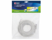 Kabel EMOS RJ-45 M, RJ-45 M, 15m, šedý S9127
