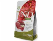 N&D QUINOA CAT Urinary Duck & Cranberry 5kg granule pro kočky