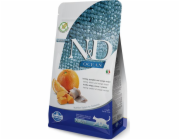 FARMINA N&D Ocean Herring, Pumpkin & Orange Adult - suchá karma pro kočku - 1,5kg