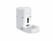 Tellur Smart WiFi Pet Feeder, UltraHD Camera, 4L white