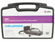 QTX VN2, 2-kanálový bezdrátový mikrofonní set 174,1 MHz / 175,0 MHz