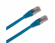 Patch kabel FTP Cat 6, 1m - modrý