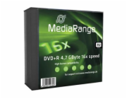DVD+R MediaRange 4,7GB  16x slimcase (5pack)