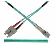 Optický patch kabel duplex LC-SC 50/125 MM 5m OM3