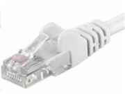 PremiumCord Patch kabel UTP RJ45-RJ45 CAT6 3m bílá