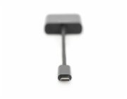 Digitus DA-70852 DIGITUS Adaptér USB typu C na HDMI, 4K/30 Hz délka kabelu 19,5 cm, černá