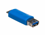 Akyga adaptér USB-A3.0/microUSB-B 3.0/ABS/modrá