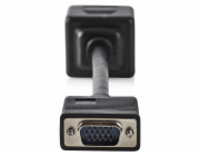 NEDIS rozbočovač kabel VGA/ 1x VGA (M) - 2x VGA (F)/ 20cm/ černý