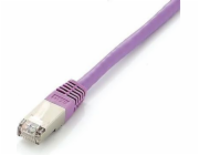 Equip Patchcord, S/FTP, Cat6, PIMF, HF, 7,5 m, fialová (615555)