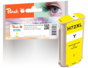 PEACH kompatibilní cartridge HP No. 72 (XL), žlutá, C9373A, 138ml