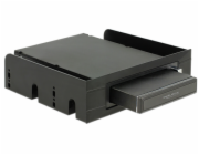 Delock 3.5"/ 5.25"Mobile Rack for 2.5"SATA hard drives and SSDs - Skladovací mobilní rack - 2.5" - černá
