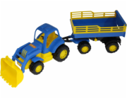 Traktor Polesie OsiLek s přívěsem č. 2 a lžící (44808)