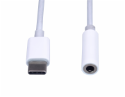 PremiumCord Převodník USB-C na audio konektor jack 3,5mm female 10cm