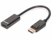 C-TECH adaptér Displayport na HDMI, M/F