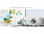 BenQ DLP Projektor MH550 /1920x1080/3500 ANSI/1,49÷1,64/20k:1/HDMIx2/VGA/S-Video/Composite/USB/2W repro