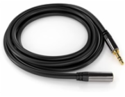 PREMIUMCORD prodlužovací kabel, Jack 3.5mm - Jack 3.5mm M/F 3m