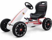 Milly Mally Milly Mally Abarth White šlapací motokára