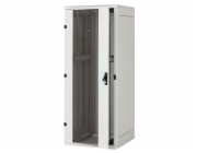 Rack Triton 19   stojanový 27U/800x600 prosklené dveře, šedý