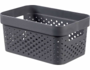 Box Curver Infinity Dots 4,5L šedý