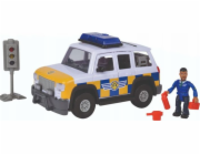 Simba Hasič Sam Police Jeep s figurkou Malcolma