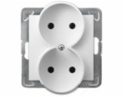 Ospel Impressja White Module 2x B/U SCRAMPS 16A 250V (GP-2Y/M/00)