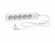 Schneider Electric Power Strip z přetížení 5,5 m bílá hnízda (ST9351W)