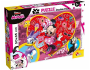 Listy Oboustranné puzzle 24el Minnie Mouse 73979