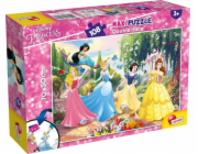 Listy Oboustranné maxi puzzle 108 Disney princezen